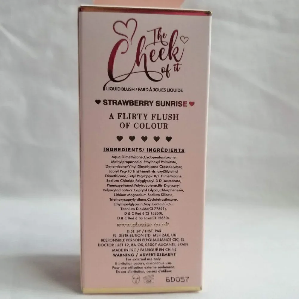 P.Louise The Cheek of it - Liquid Blush - Strawberry Sunrise